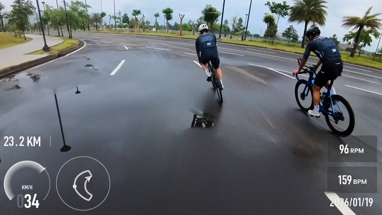19th January 2026 Cyclovlog | WET and WILD Cadence training!
