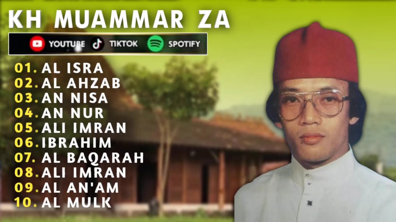 FULL ALBUM ‼️TILAWAH MERDU & SYAHDU KH MUAMMAR ZA