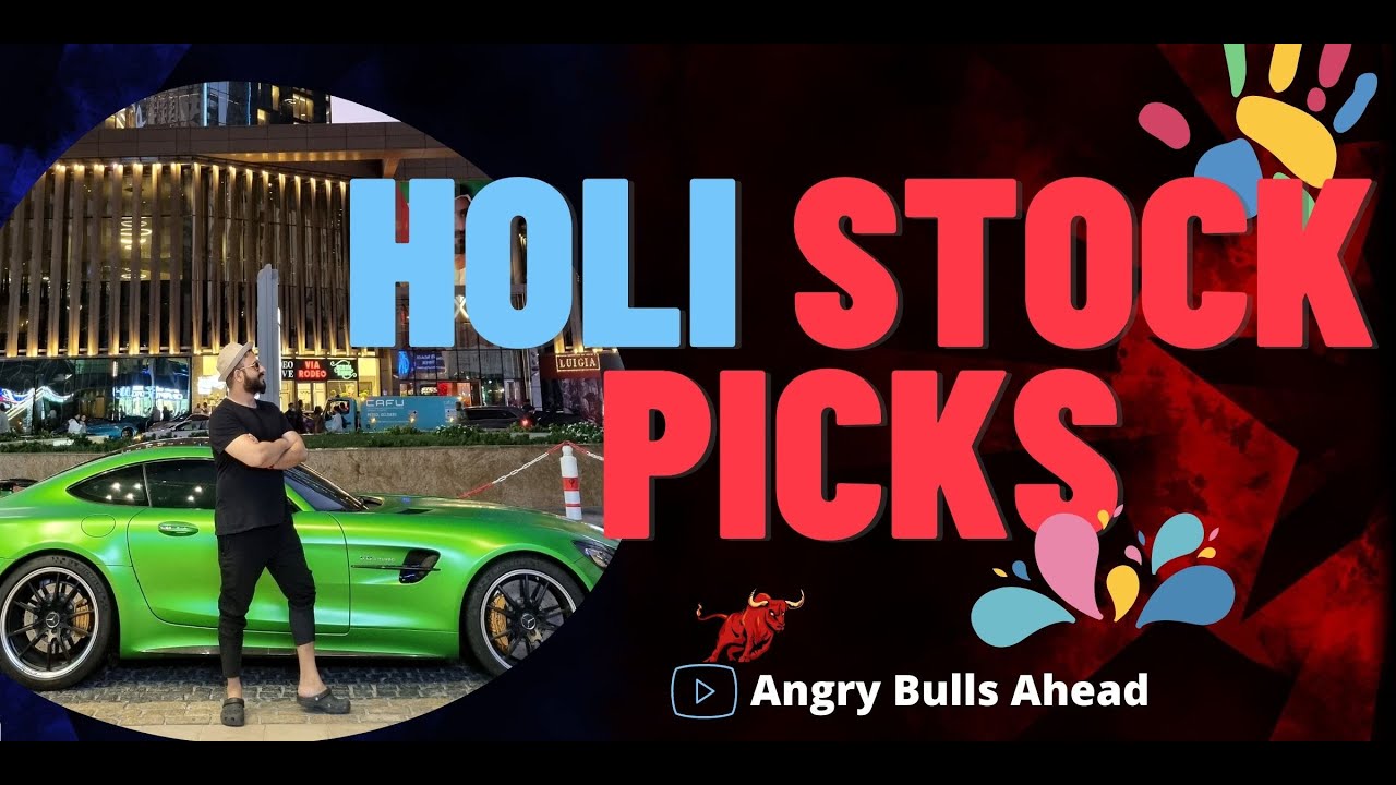 Holi Stocks | Potential Portfolio Picks | Techno-Funda Stocks | Angry Bulls Ahead