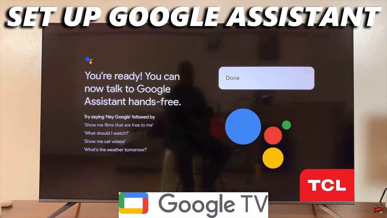 Как настроить Google Assistant на TCL Google TV