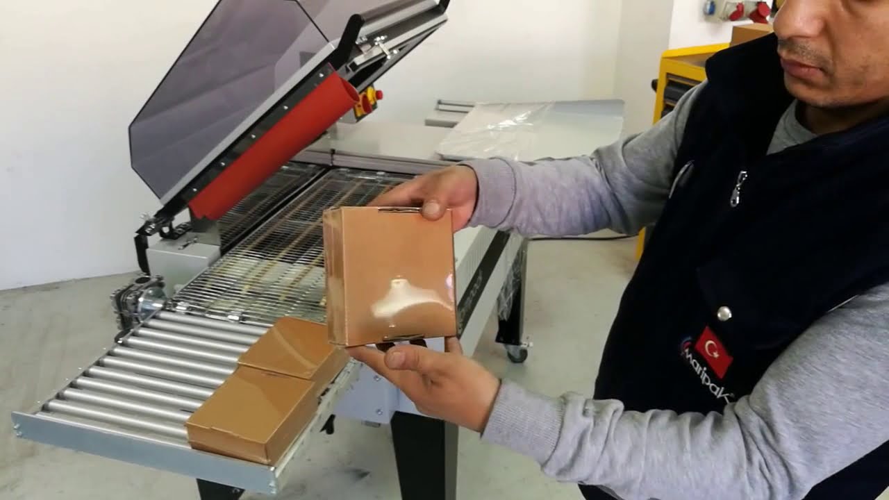 Maripak USA - Compack Series  - Semi-Automatic All In One Hood L-Sealer & Shrink Combo