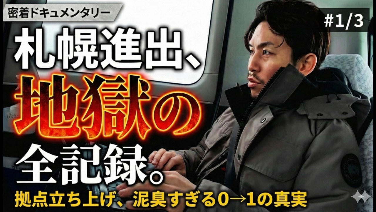 なぜアプリ会社が物流拠点を作るのか？札幌拠点0→1立ち上げドキュメンタリー #1/3｜207株式会社【配送員募集】