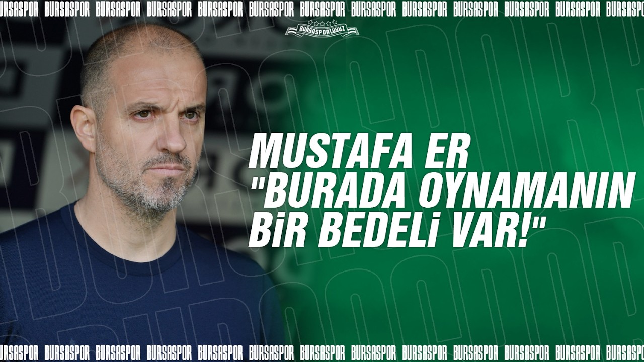 Mustafa Er: Bugün tamam ama bunu sürdürmeliyiz!