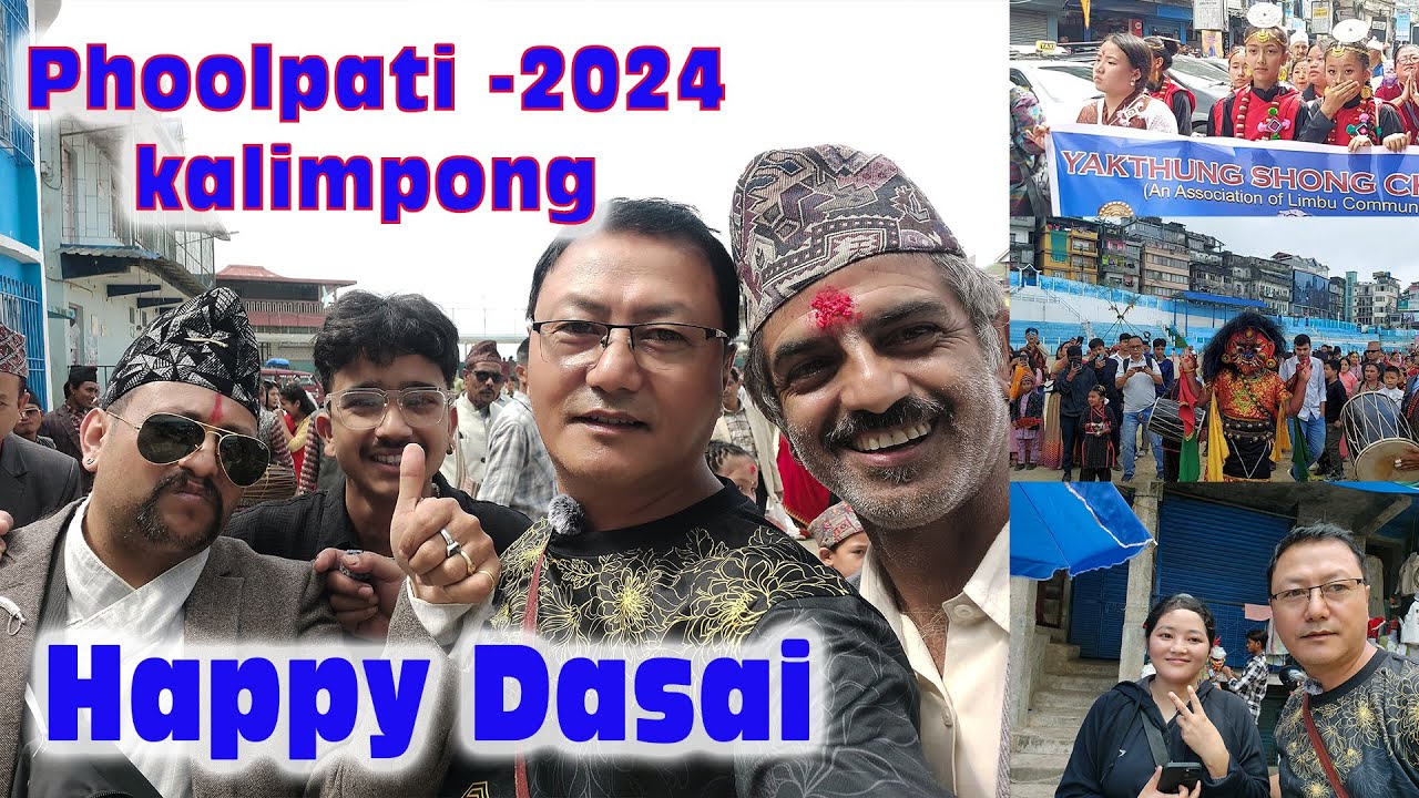 Phoolpati shova yatra 2024 Kalimpong || mela ground kalimpong