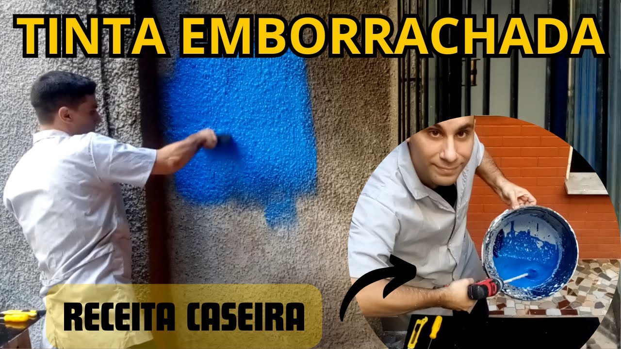 COMO FAZER TINTA EMBORRACHADA CASEIRA