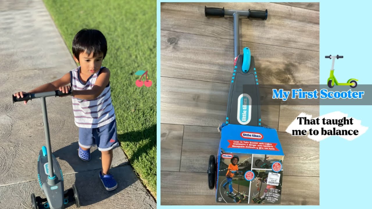 Unboxing my son&rsquo;s first scooter 🛴