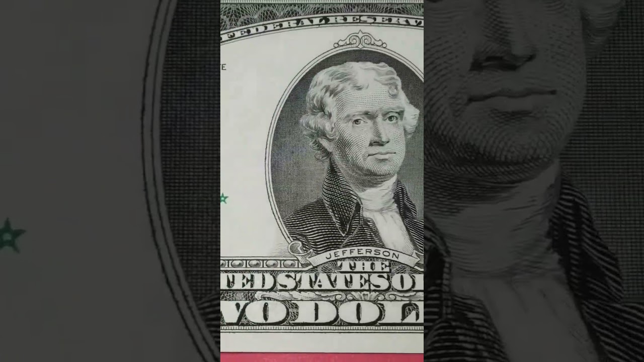 Very rare! $2 Bill 2003 only 16,000 run 00008570*