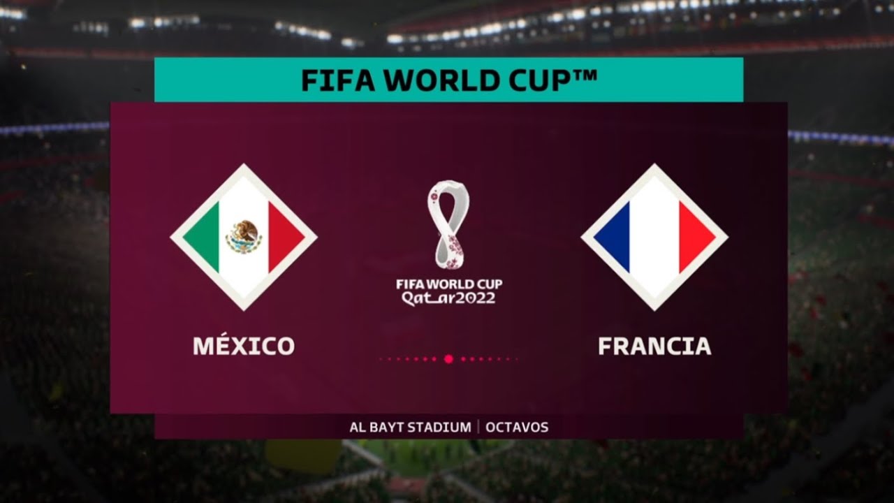 FIFA 23 - México vs Francia - FIFA WORLD CUP QATAR 2022 - OCTAVOS DE FINAL - PS5 GAMEPLAY 