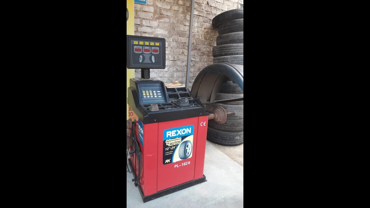 CALIBRACIÓN DE SENSORES BALANCEADORA DE LLANTAS REXON PL-1828