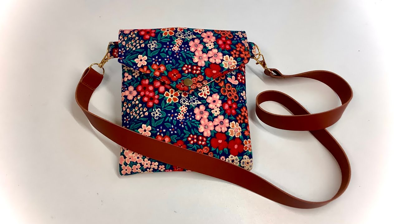 Bolsinha élégante e pràtica 🥰pra todos os dias 🎀Costura Lena🥰