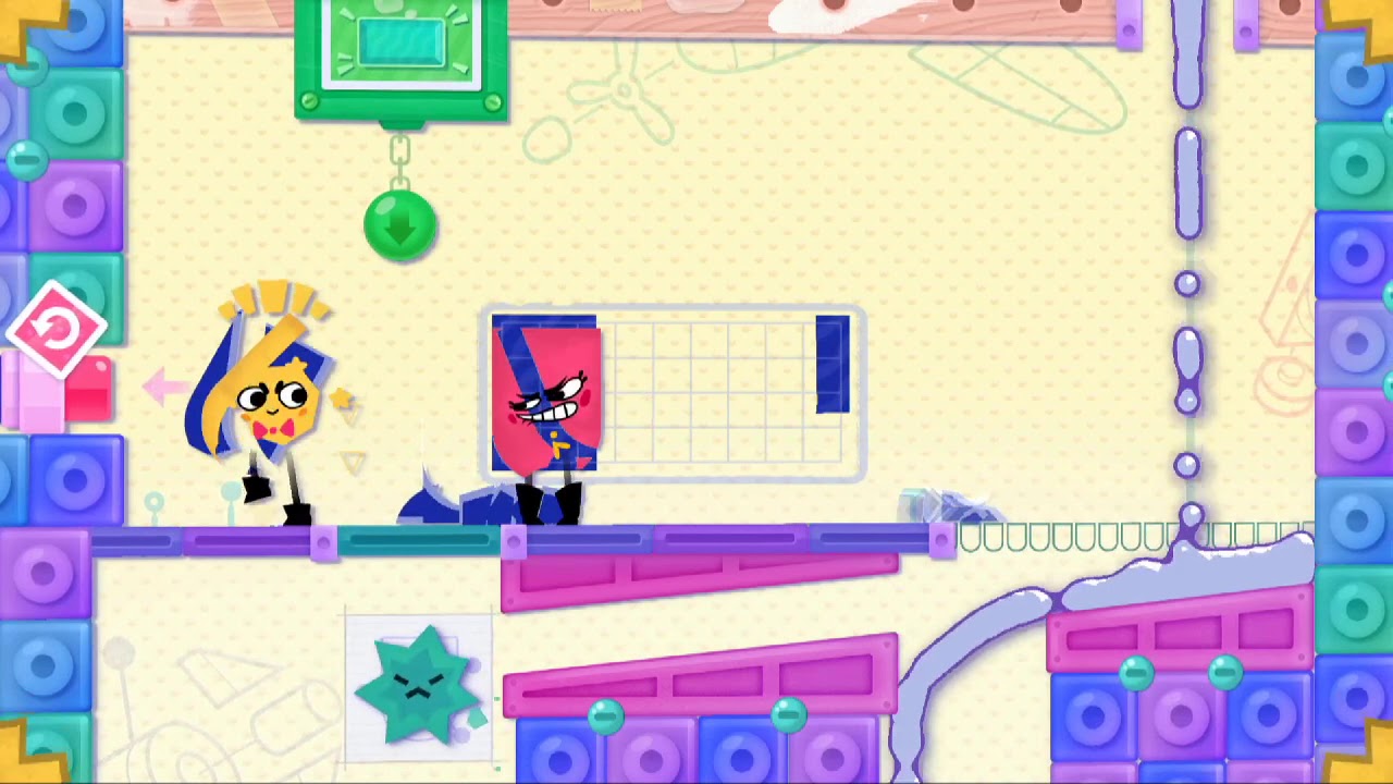 Snipperclips tutorial 5-15 The Gnawing Board