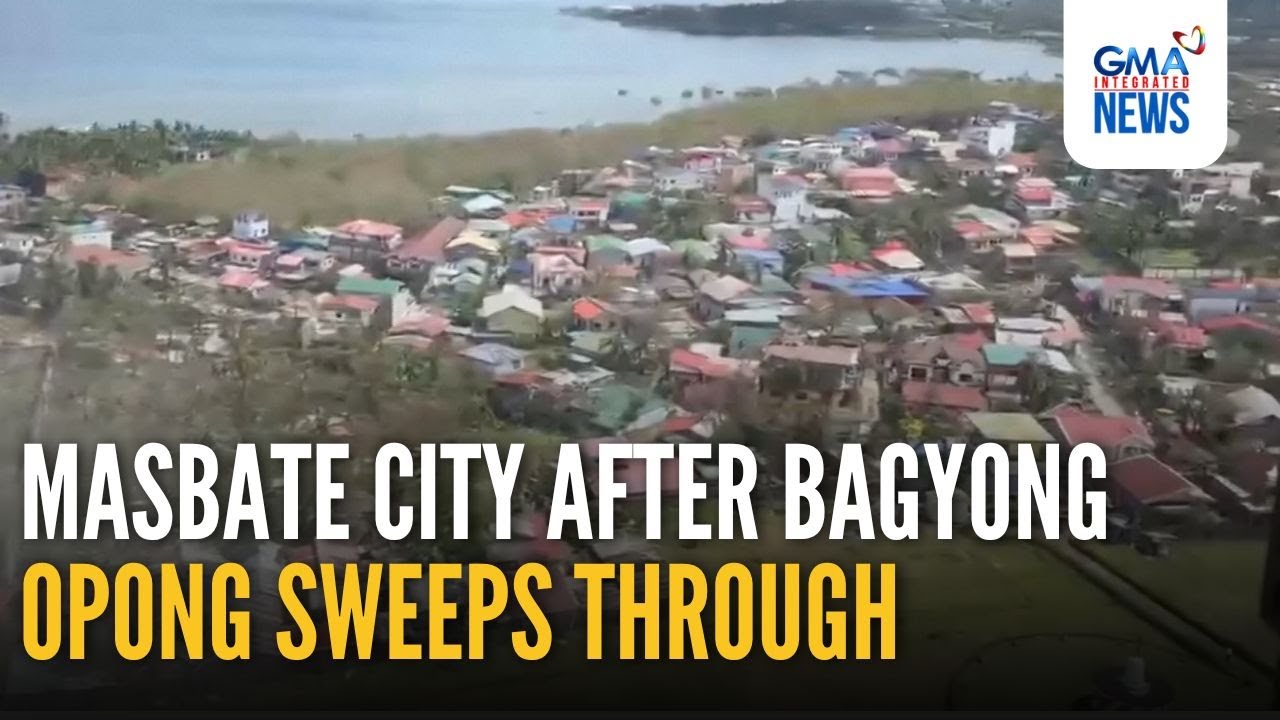 OCD releases aerials of Masbate City after #OpongPH sweeps through | GMA Integrated News