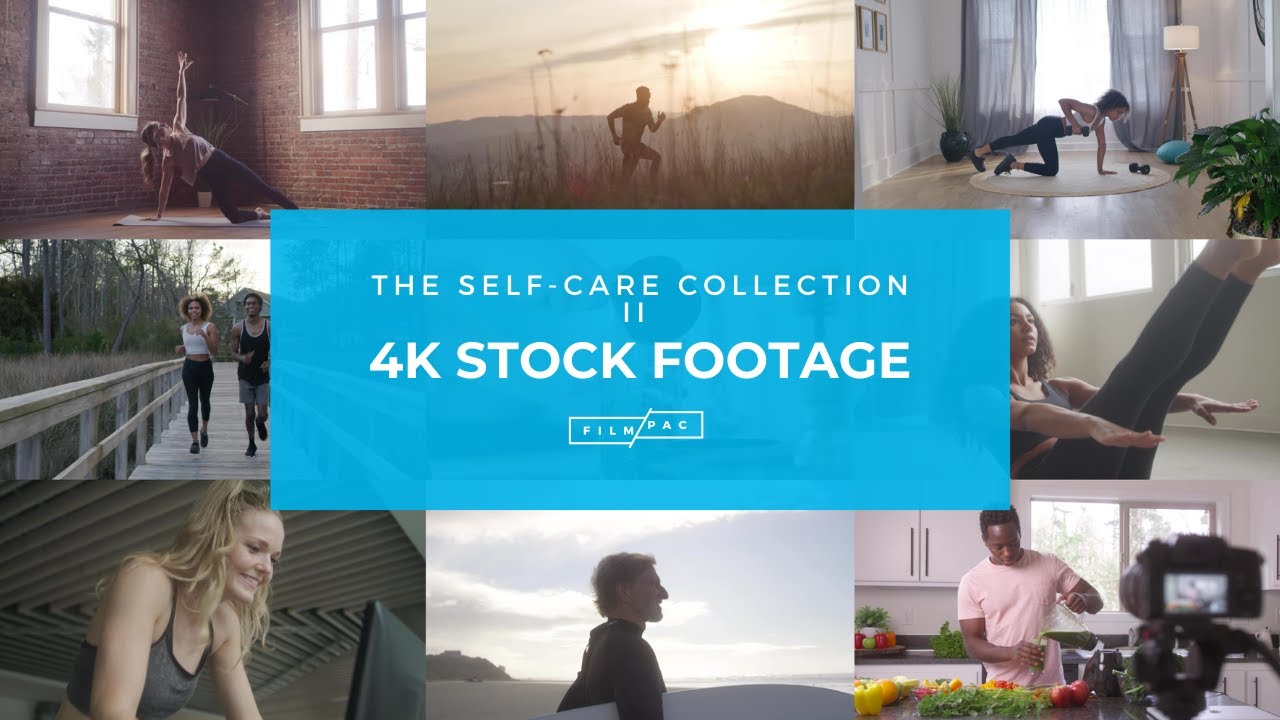 The Self-Care Collection II | Health and Wellness Stock Footage in HD and 4K by FILMPAC