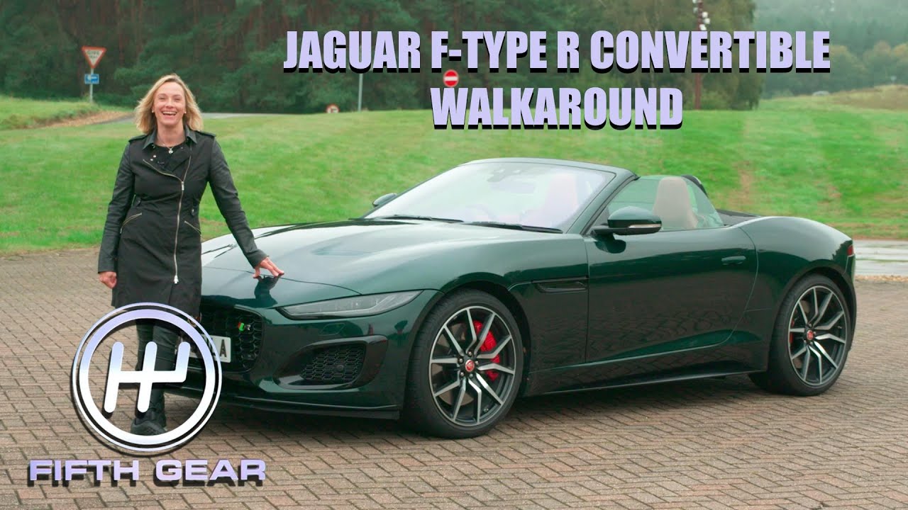 Jaguar F-Type R Convertible Walk around | Fifth Gear
