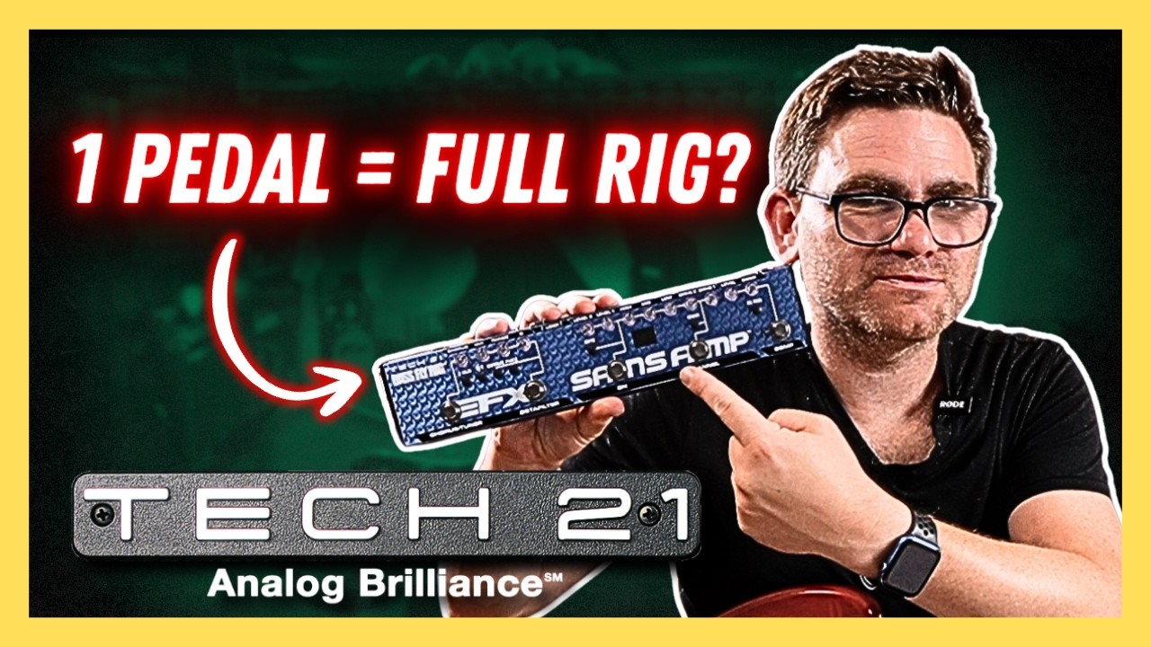 Can One Tiny Pedal Replace Your Entire Bass Rig? | Tech 21 Sansamp Bass Fly Rig V2 Review + Demo