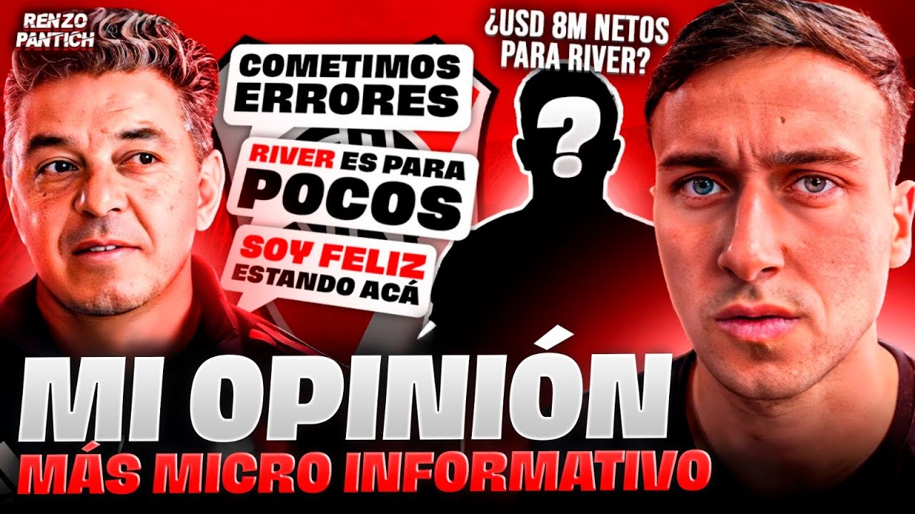 🚨🚍Mi OPINIÓN sobre la ENTREVISTA del MUÑECO GALLARDO + Popurrí  informativo con MUCHA DATA de RIVER