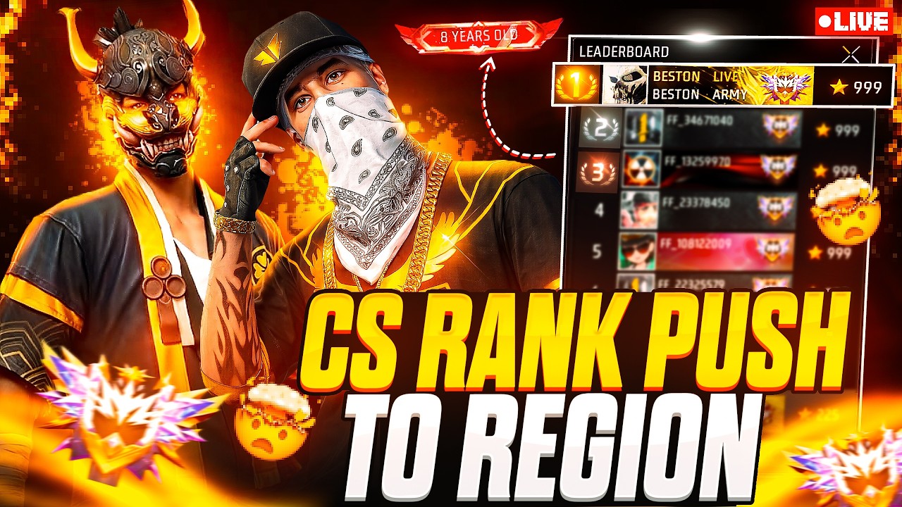 🔴[Live Free Fire New Rank Season Rank Push Live !!