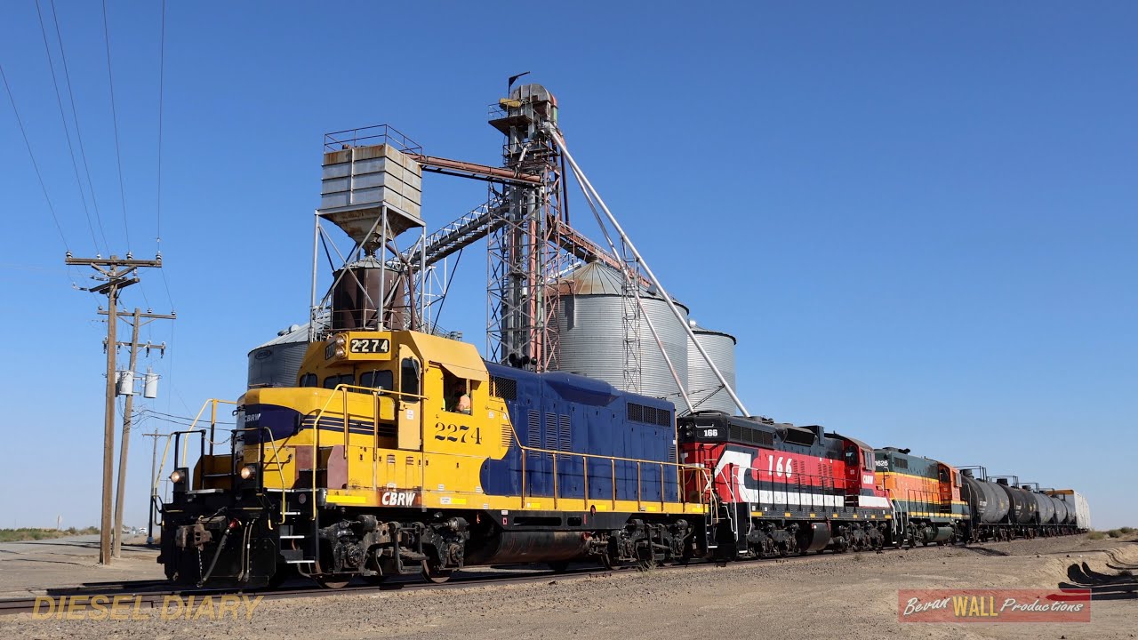 American trains - Columbia Basin Railroad - Washington - September 16, 2025