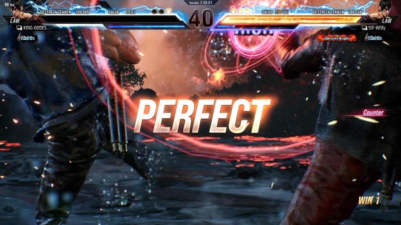 LAW MIRROR en KISHIN - SSF-WILLY Wins