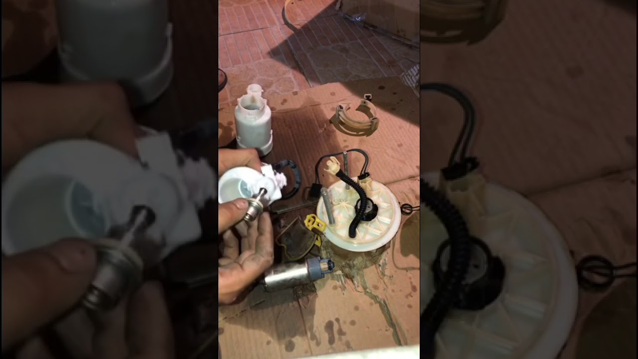 تغيير صفاية بنزين النترا 2015