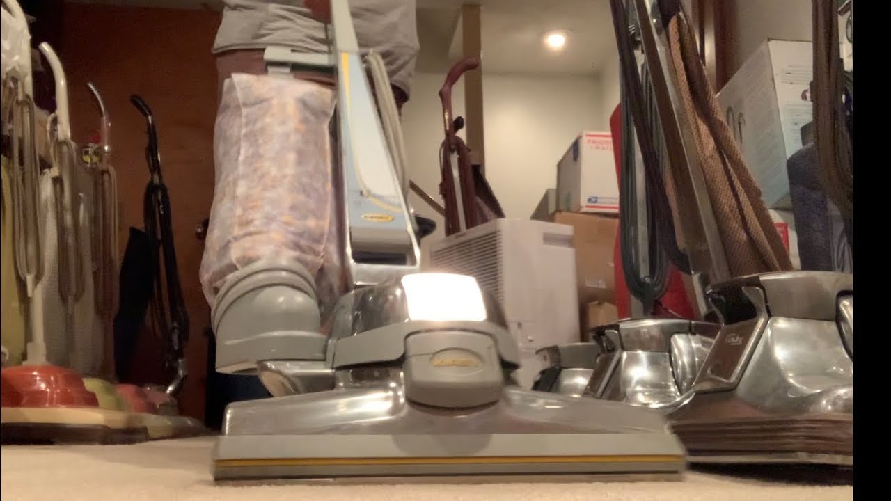 Vacuuming with the Kirby Ultimate G