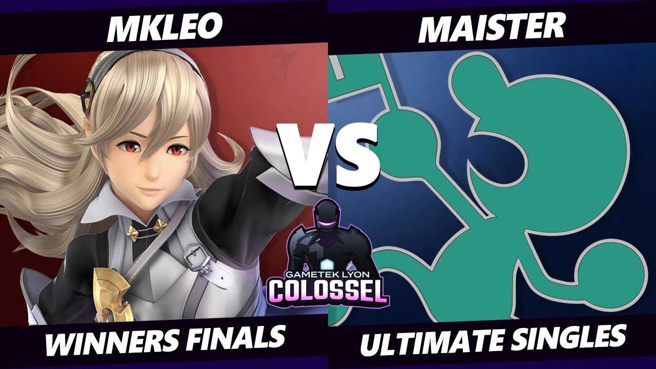 Colossel Winners Finals - MkLeo (Corrin) Vs. Maister (Game & Watch) SSBU Ultimate Tournament