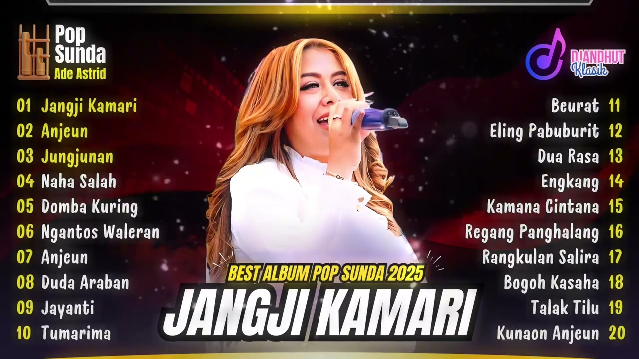 JANGJI KAMARI - ANJEUN - JUNGJUNAN - ADE ASTRID FULL ALBUM | PLAYLIST POP SUNDA TERBARU 2025