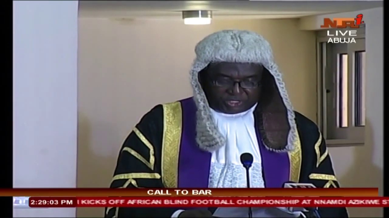 Call to Bar: Nigerian law school Abuja 29 Nov 2019