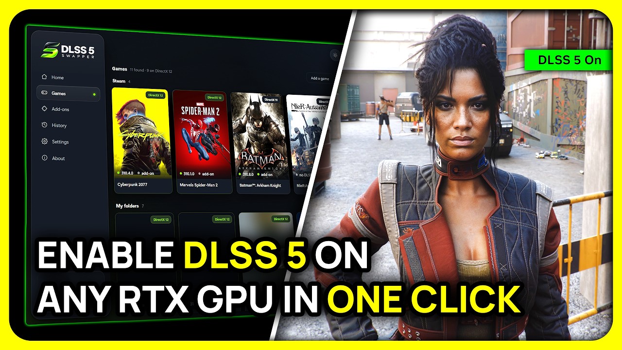 ✅ Включи DLSS 5 в один клик ПРЯМО СЕЙЧАС! (DLSS 5 Swapper + Сравнения)