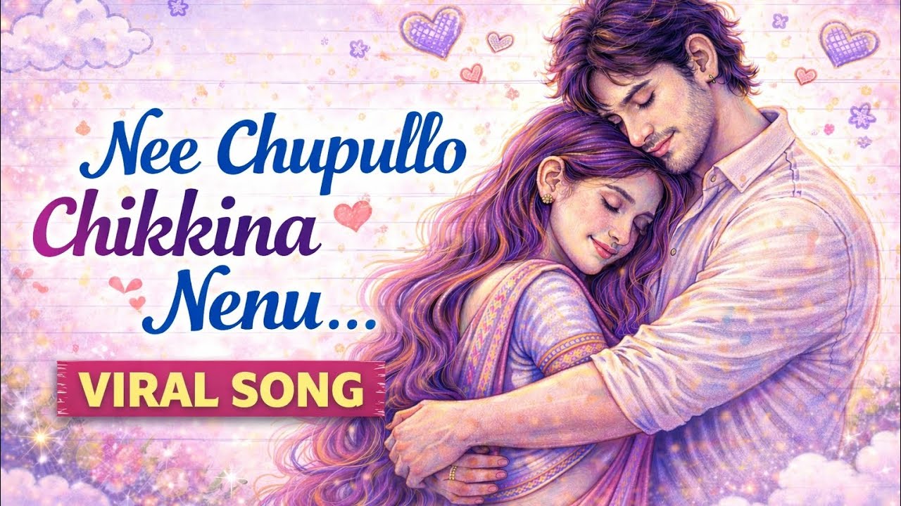 Nee Chupullo Chikkina Nenu l Romantic Telugu Love Lyrics 2026 l Couple Love Song I Viral song 2026