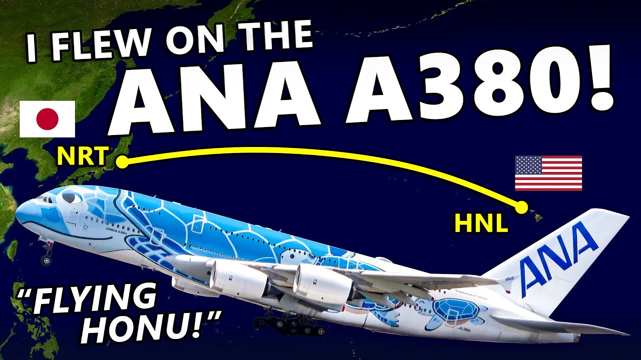 Я летал на A380 авиакомпании ANA! Опыт «Летающего Хону»
