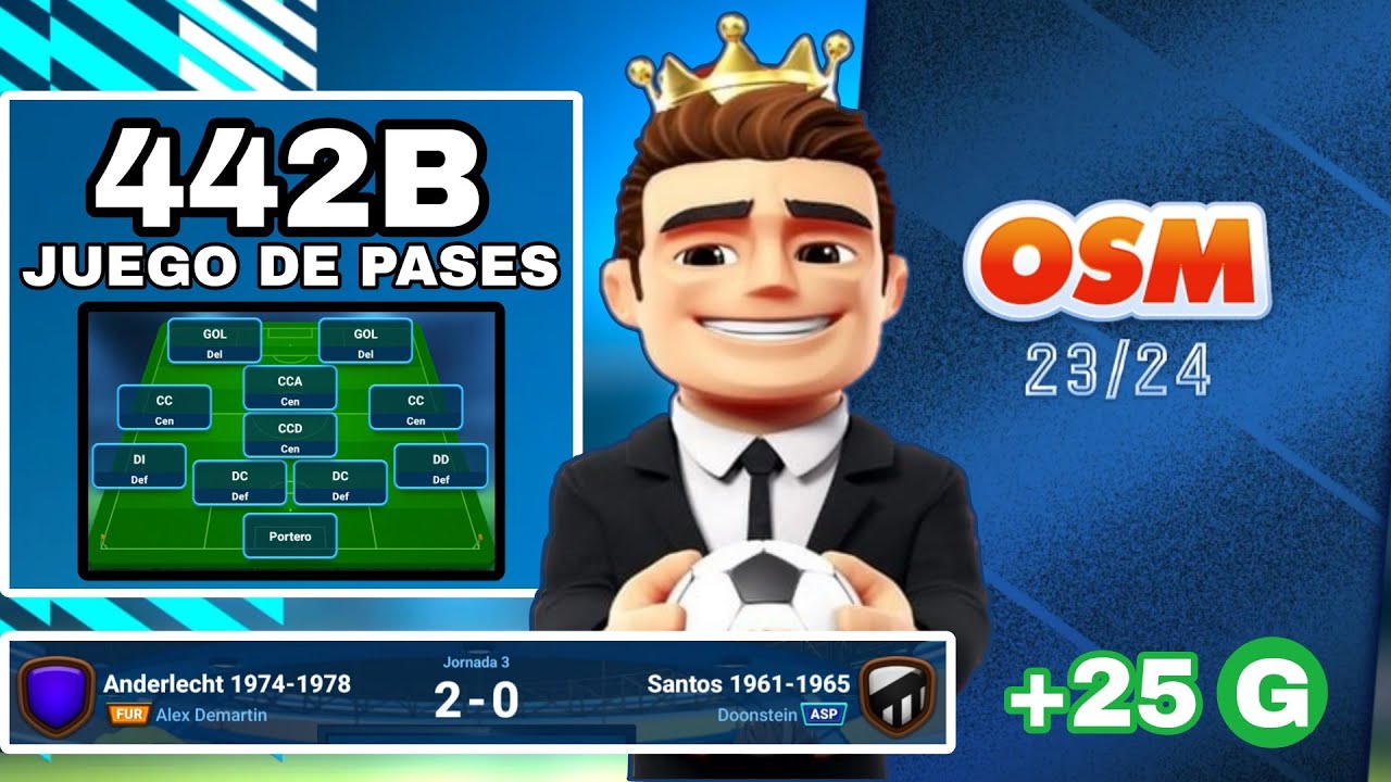 🏆 ЛУЧШИЙ 442B ДЛЯ НАЧАЛА 2024 ГОДА 🏆 +25 ПОБЕД 🏆 | ЛУЧШАЯ ТАКТИКА №6 | ⚽ ОСМ 23/24 ⚽