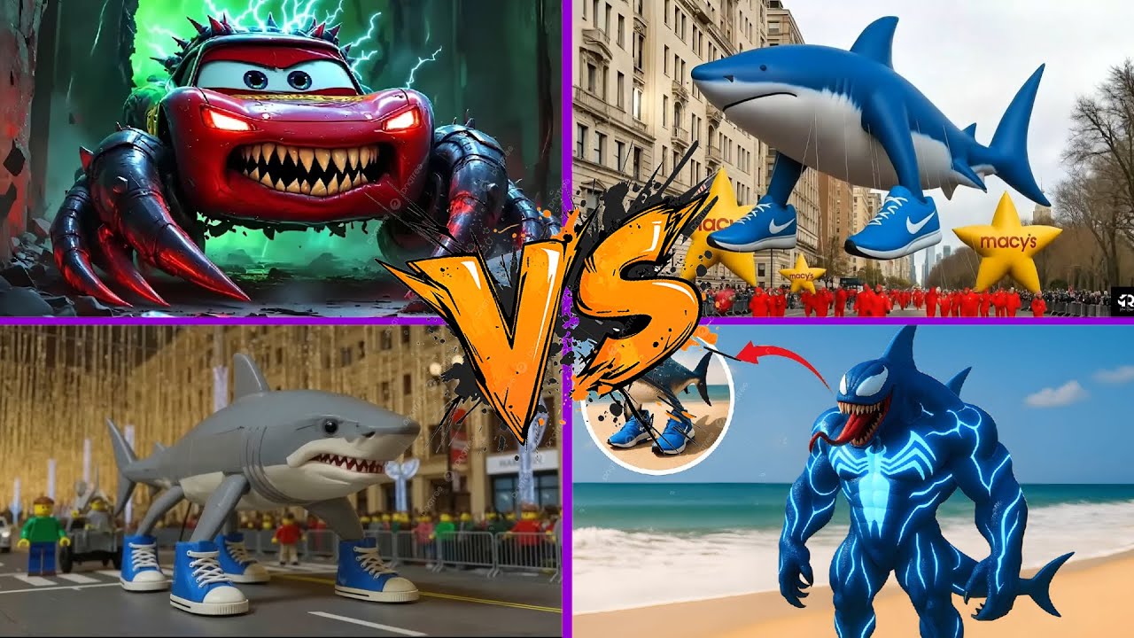 SPEED MCQUEEN 🆚 BRAINROT PARADE 🆚 BRAINROT 🆚 BRAINROT VENOM | - Tiles Hop EDM Rush!