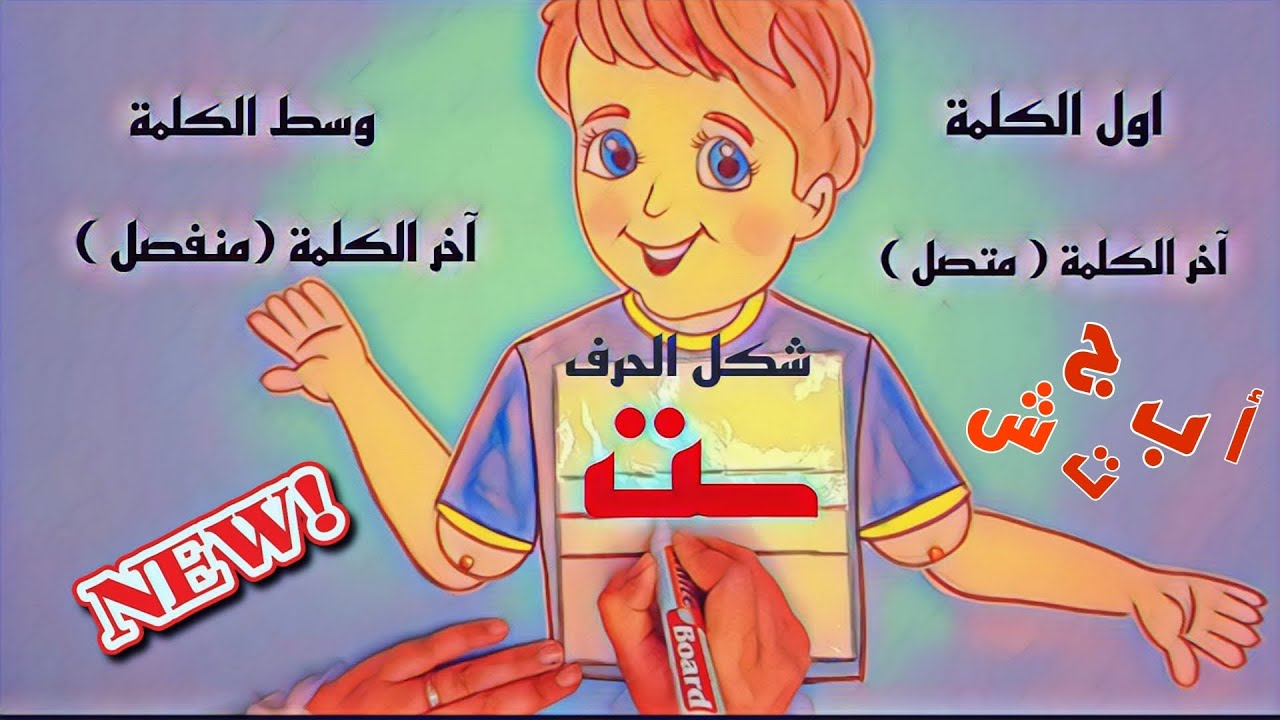 اشكال الحروف #الحرف اول الكلمة الحرف وسط الكلمة آخر الكلمة (متصل) اخر الكلمة (منفصل)  #شكل_الحرف