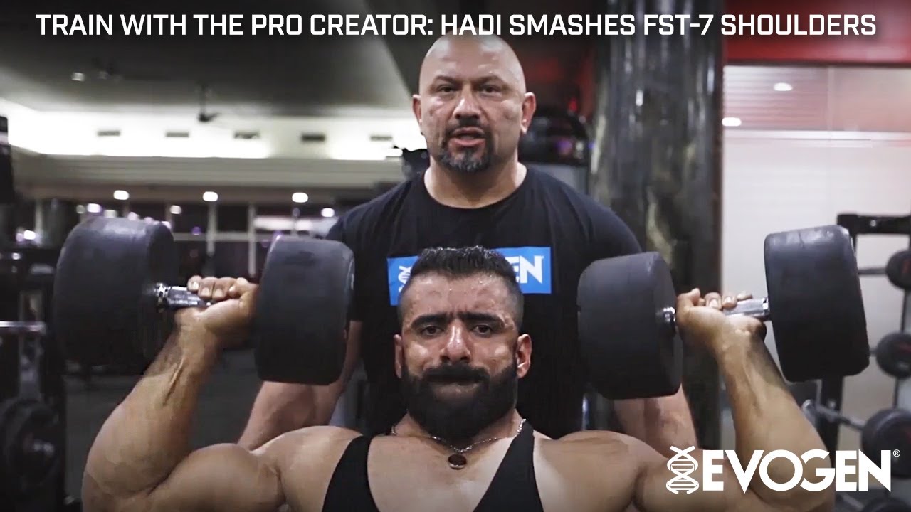 Train with The Pro Creator: Hadi Choopan Smashes Shoulders FST-7 Style in Dubai