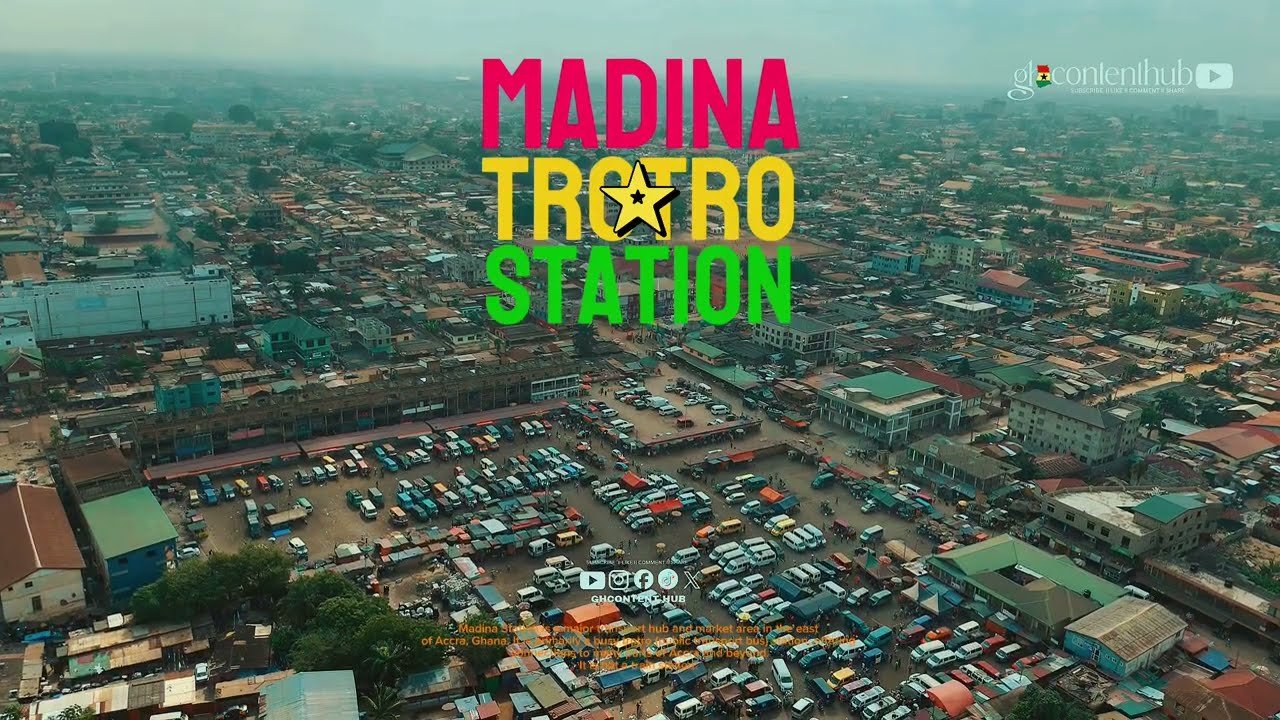Madina Trotro Station Accra Ghana 