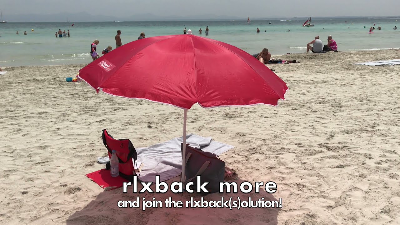 rlxback the collapsible, light beach chair, picnic chair, festival chair! An innovation from Sweden!