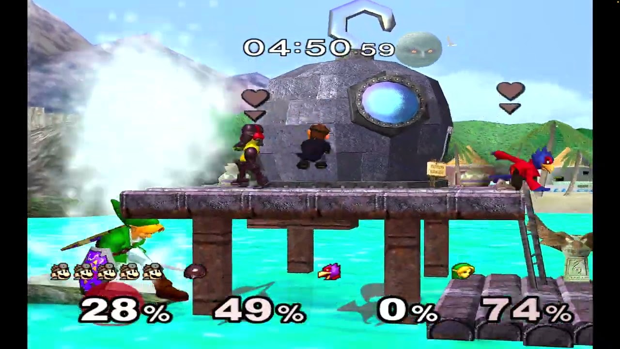 Super Smash Bros Melee - Dr. Mario [Classic Mode, Very Hard]