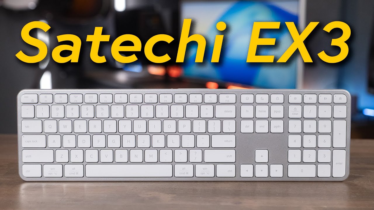 Satechi EX3: Лучшая бюджетная клавиатура в стиле Apple с цифровой панелью?