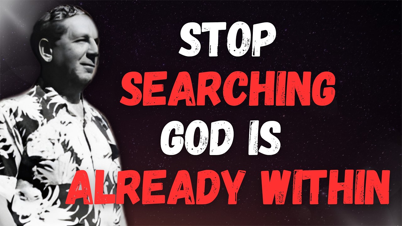 JOEL S. GOLDSMITH: STOP SEEKING GOD OUTSIDE — The SHOCKING Truth About the KINGDOM WITHIN YOU