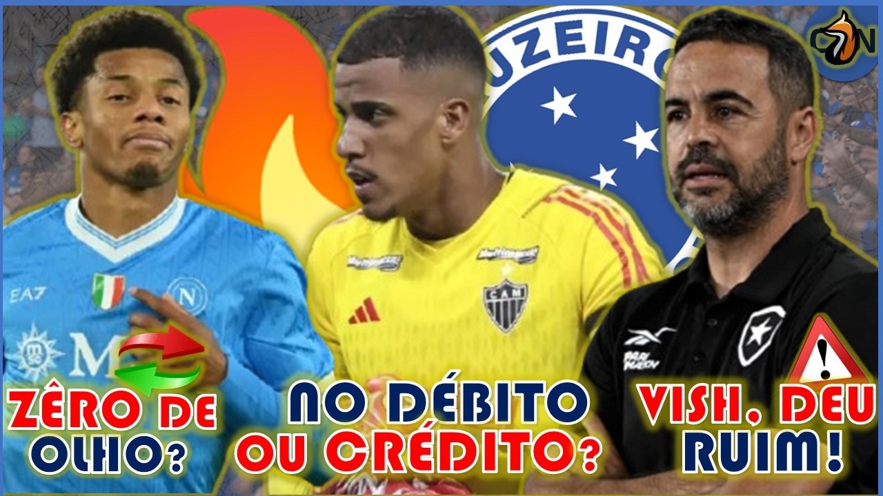 🔥🦊 JOGADOR DO ATL&Eacute;TICO 'CAIU NO CHORO' COM O CRUZEIRO 🎯 ATACANTE DO NAPOLI NA MIRA!? ⚠️ ARTUR E+