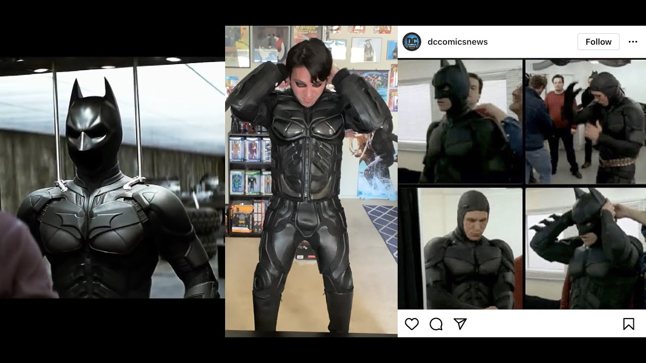 How Does Batman Change into the Batsuit in the Movies?