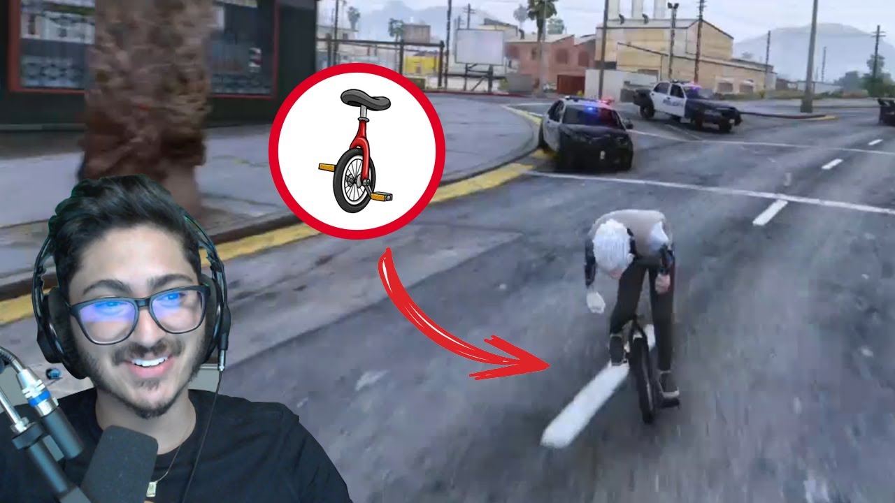 5 algemas, 5 veículos diferentes e uma 1 fuga