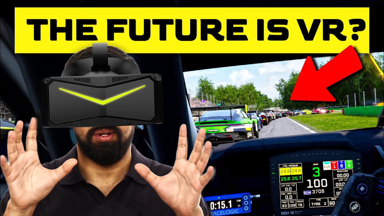 Is ACC The Best Sim Racing Game In VR? (Pimax Crystal Light Gameplay)
