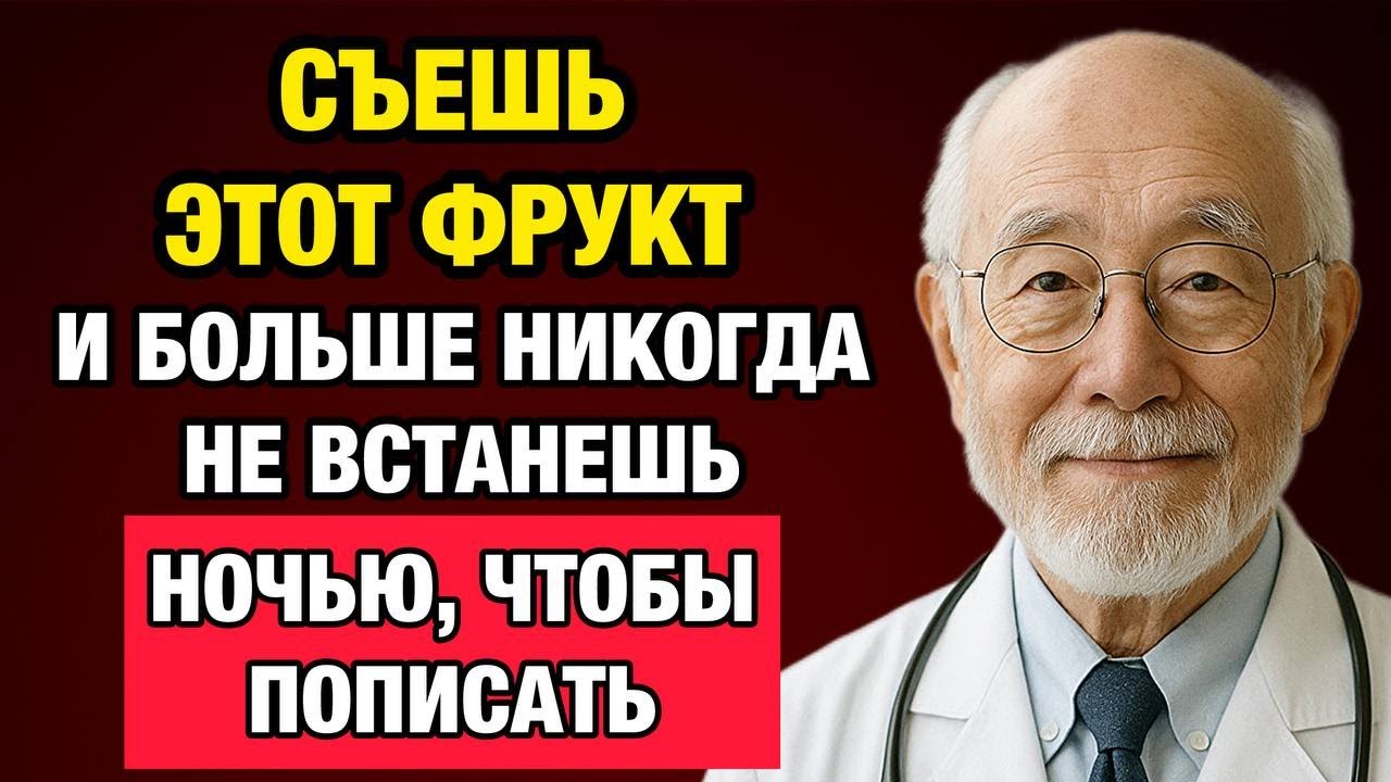 Японский врач назвал 5 фруктов, которые спасут вас от ночных походов в туалет!