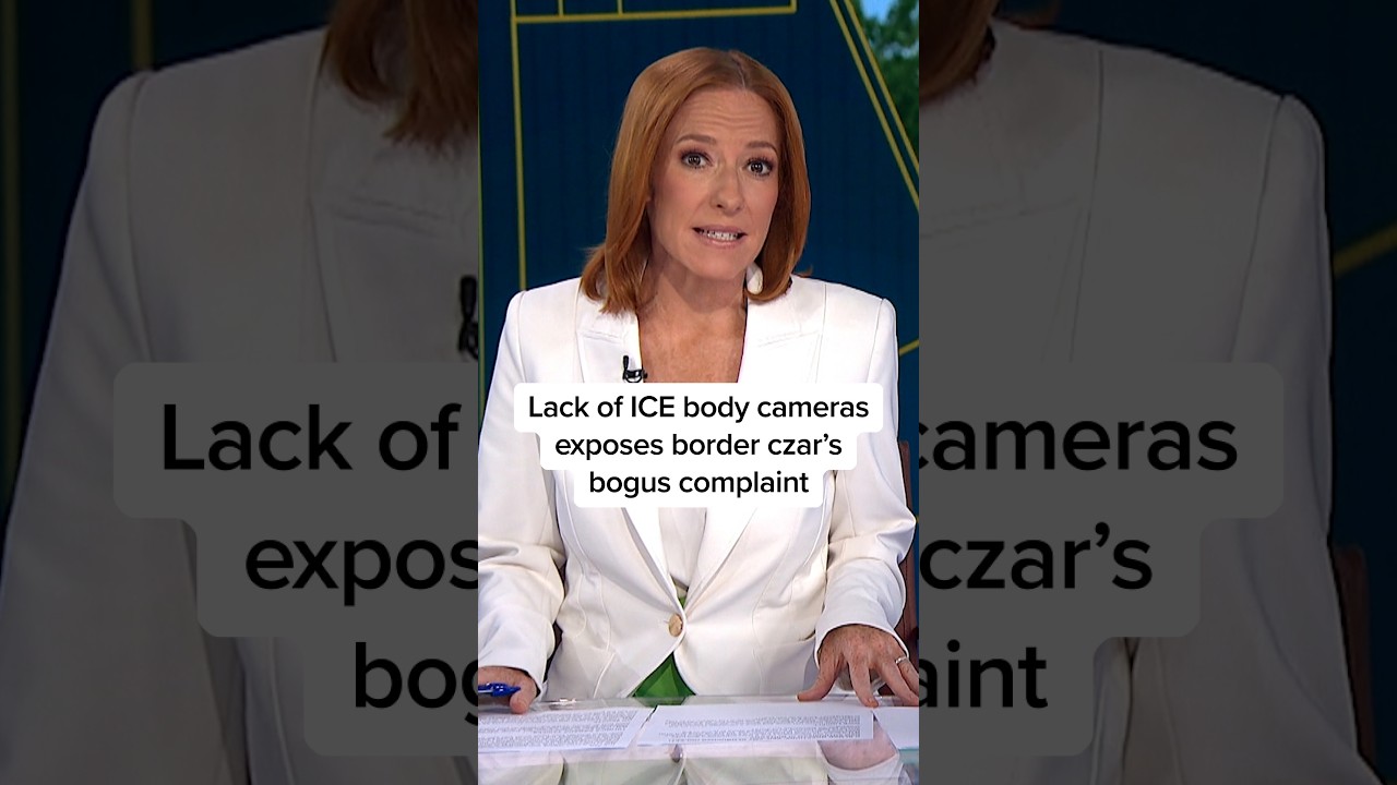 Lack of ICE body cameras exposes border czar's bogus complaint