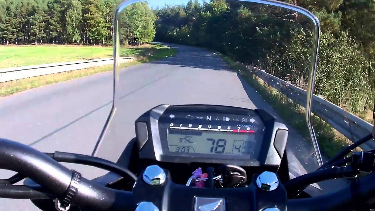Honda NC750S short trip with GoPro