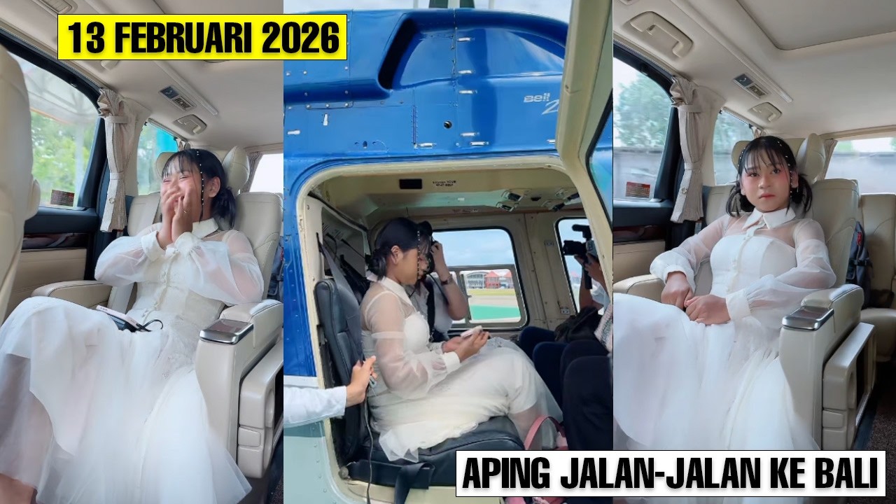 (part 1 naik helikopter) APRIL DA7 x MK SKIN: JALAN-JALAN KE BALI | JUMAT, 13 FEBRUARI 2026
