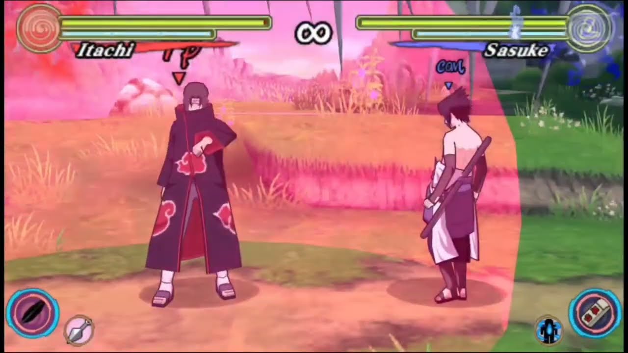 Moveset Uchiha Itachi-Naruto Shippuden: Narutimate Accel 3/Ultimate Ninja 6 PSP