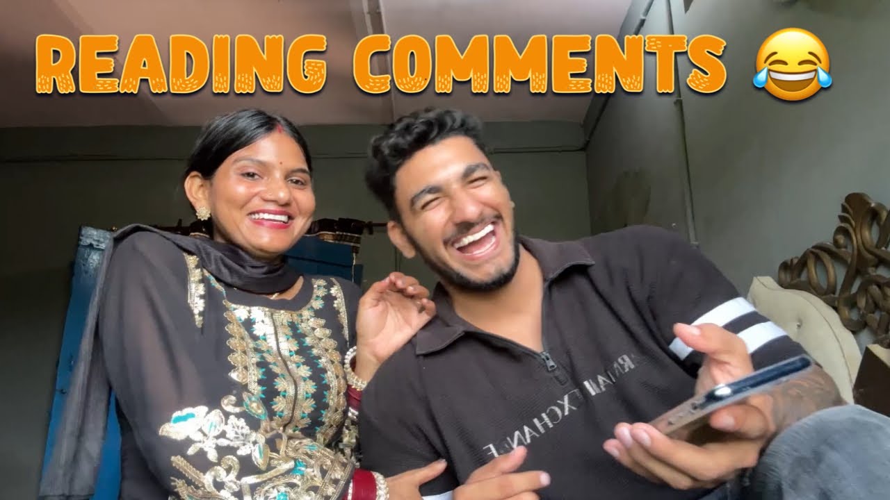 reading comments 🤣🤣 watch end 🤪🤣😂 #funny #readingcomments 